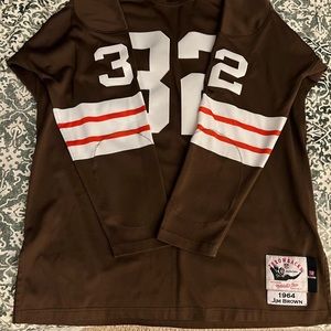 Authentic Jersey Cleveland Browns 1964 Jim Brown. ***Firm on price